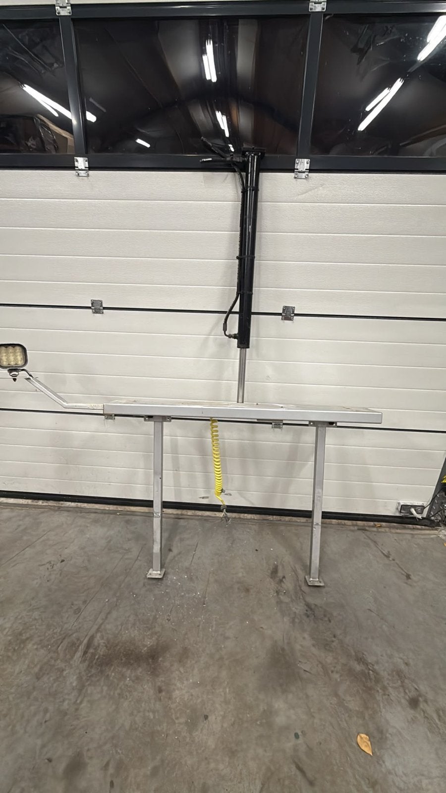 Oprijwagen/bergingsauto hydraulisch zakbare verlichtingsbalk, Ophalen, Gebruikt