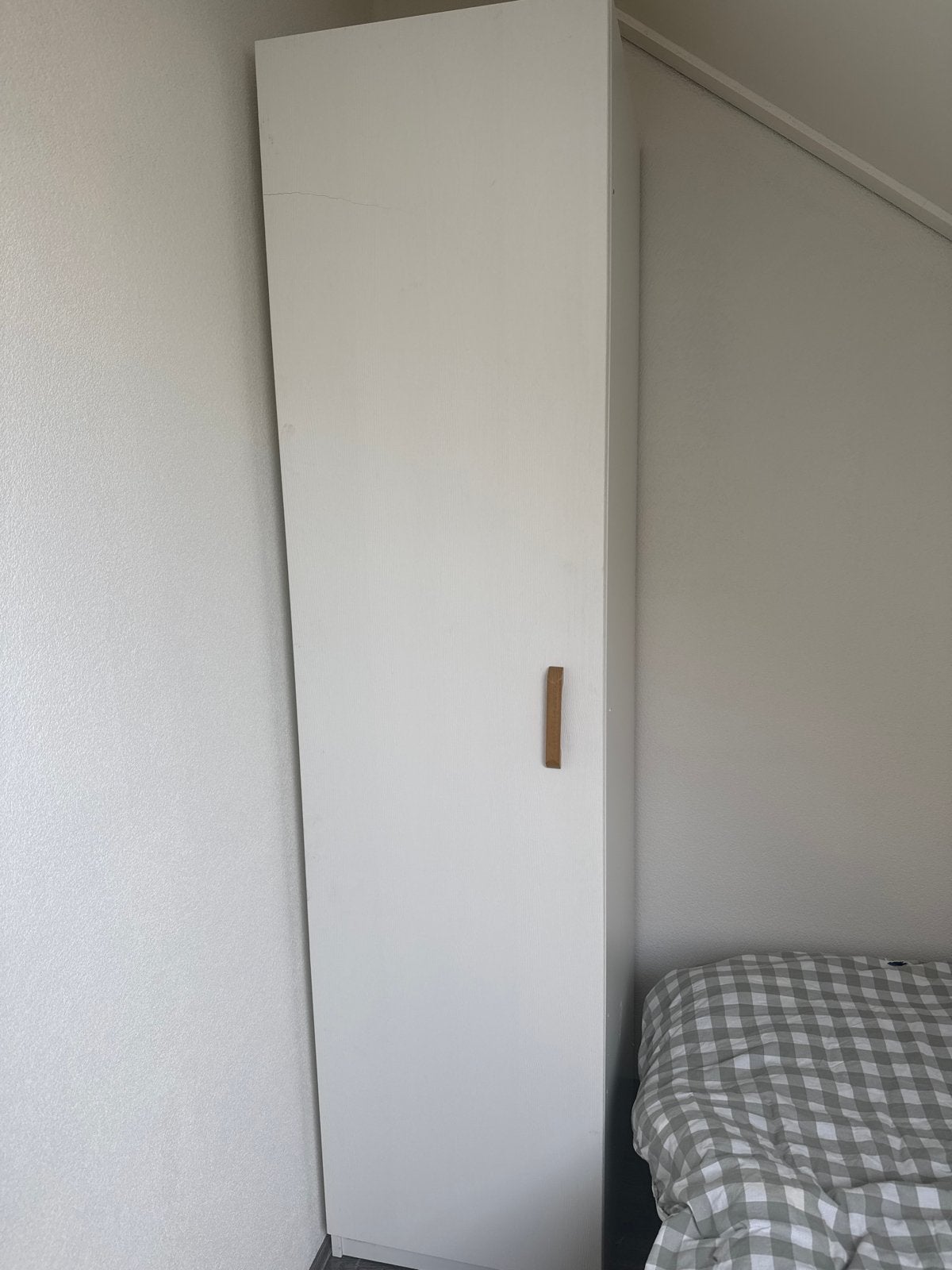Pax kast 201 hoog 200 cm breed, Ophalen, Gebruikt, 100 tot 150 cm, 200 cm of meer