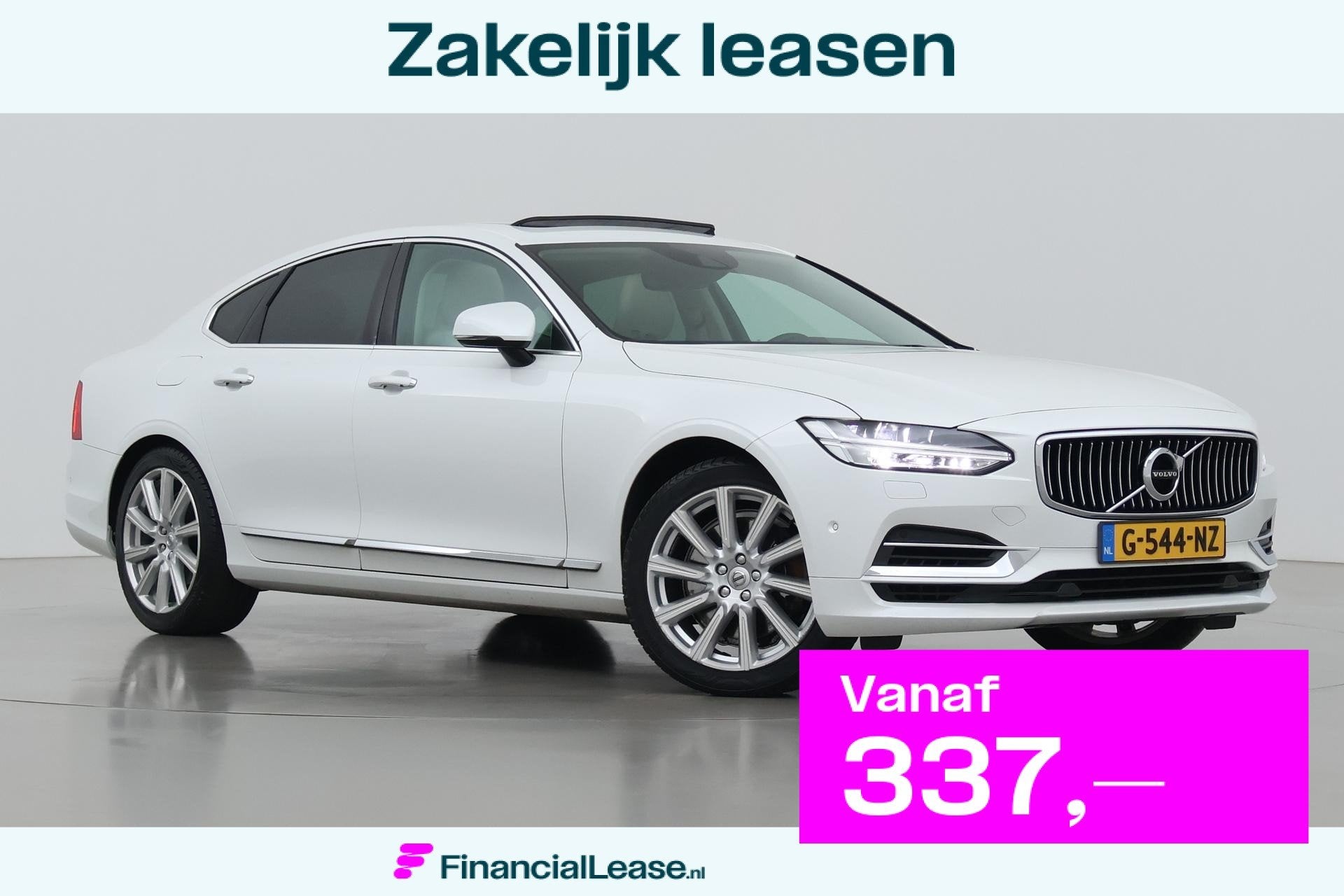 Volvo S90 T8 AWD Inscription | ACC | Schuifdak | Trekhaak |, Automaat, Gebruikt, Euro 6, 4 cilinders