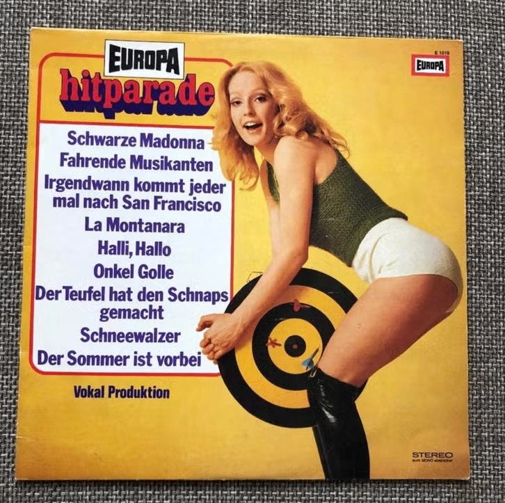 LP Europa Hitparade 8, Ophalen of Verzenden, Zo goed als nieuw, 12 inch, Wereldmuziek