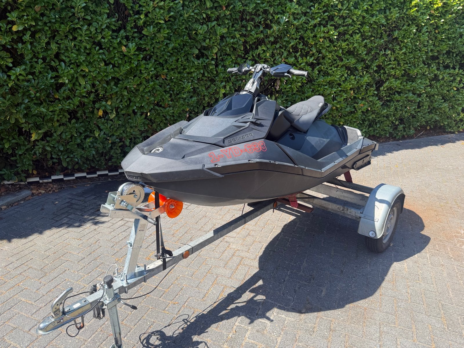 Sea-Doo Spark | trixx all-black | UNIEK |115 pk |RVS wearing, Watersport en Boten, Jetski's en Waterscooters, Ophalen, Zo goed als nieuw