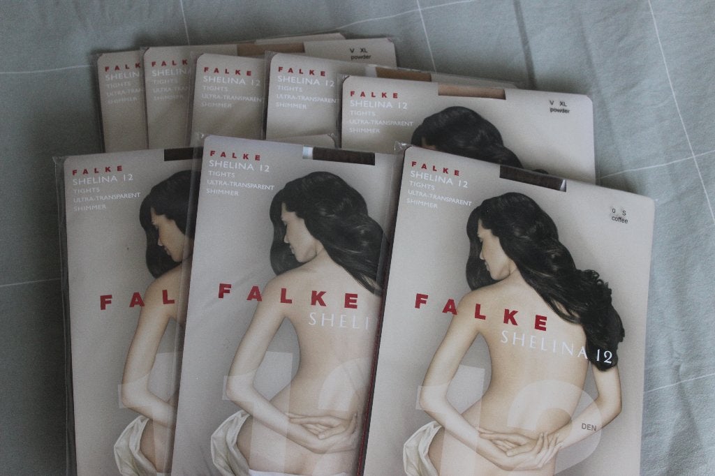 Falke Shelina 12 panty 's, Ophalen of Verzenden, Nieuw, Zwart, Panty
