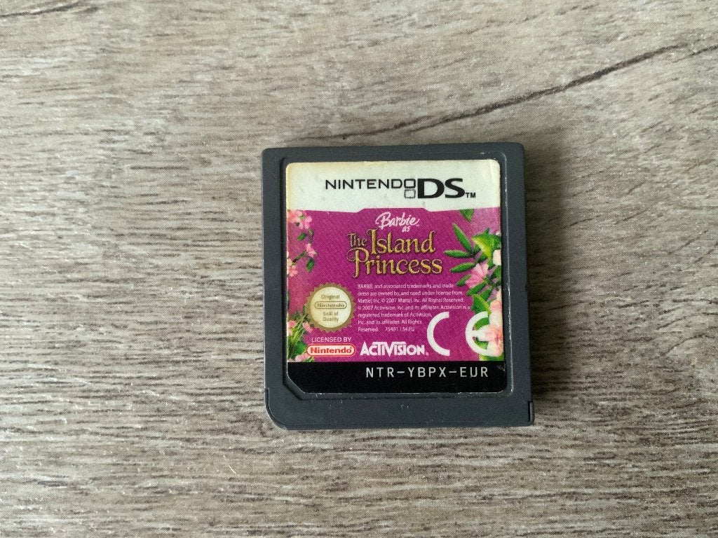 Barbie Island Princess voor de Nintendo DS Eilandprinces, Spelcomputers en Games, Games | Nintendo DS, Avontuur en Actie, 1 speler