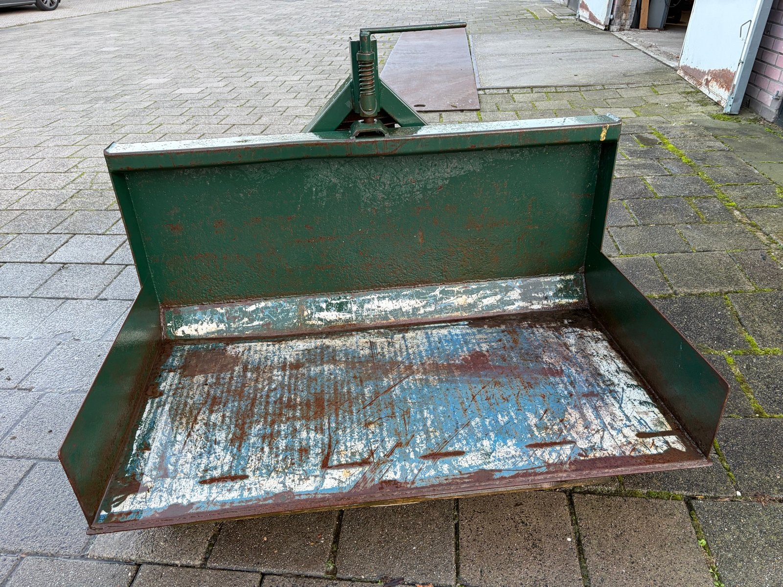 Grondbak 150 cm breed - Goede staat, geen roest, Zakelijke goederen, Ophalen of Verzenden, Grondbewerking