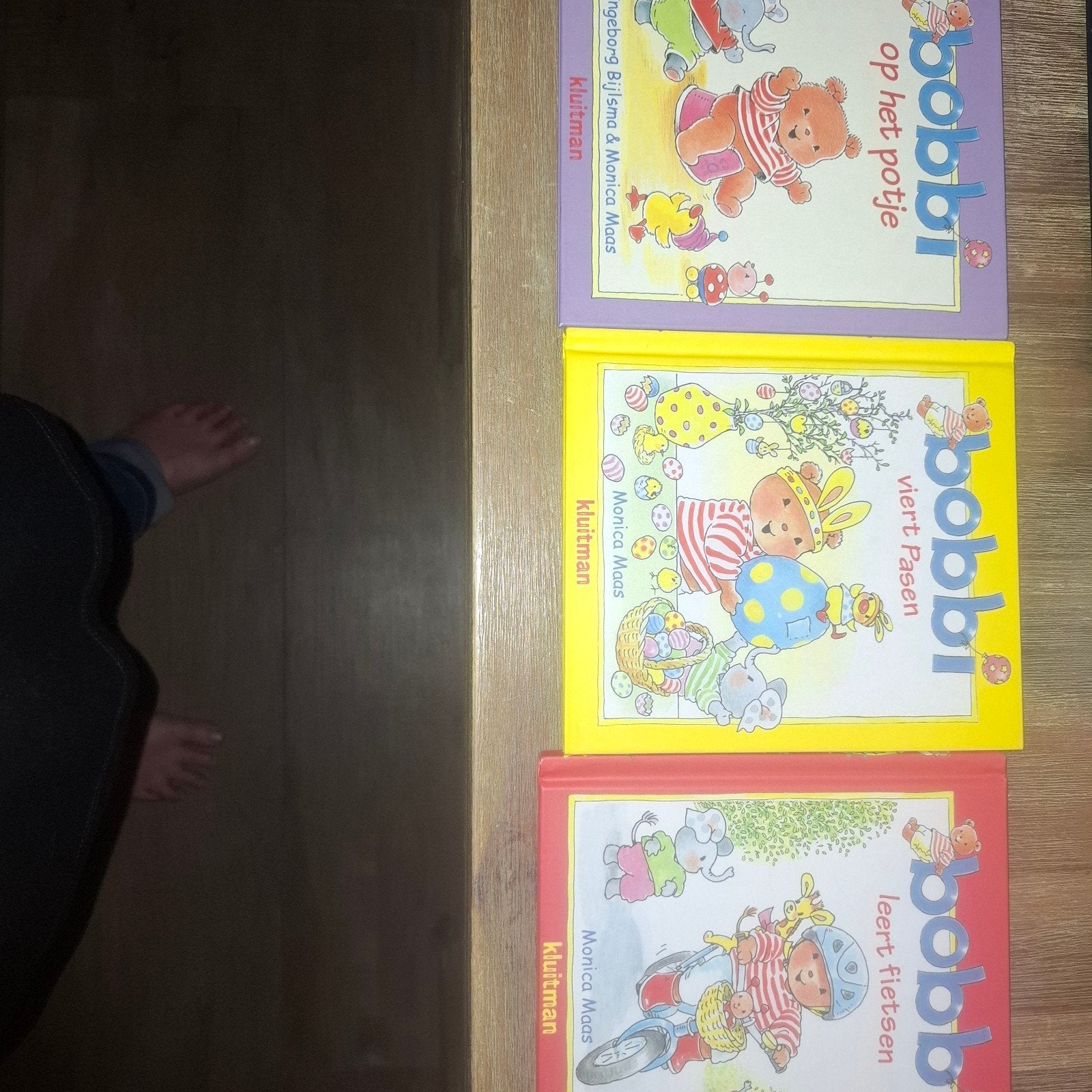 3 Bobbi boekjes: Pasen, fietsen en op het potje, Ophalen of Verzenden, Zo goed als nieuw, Monica Maas