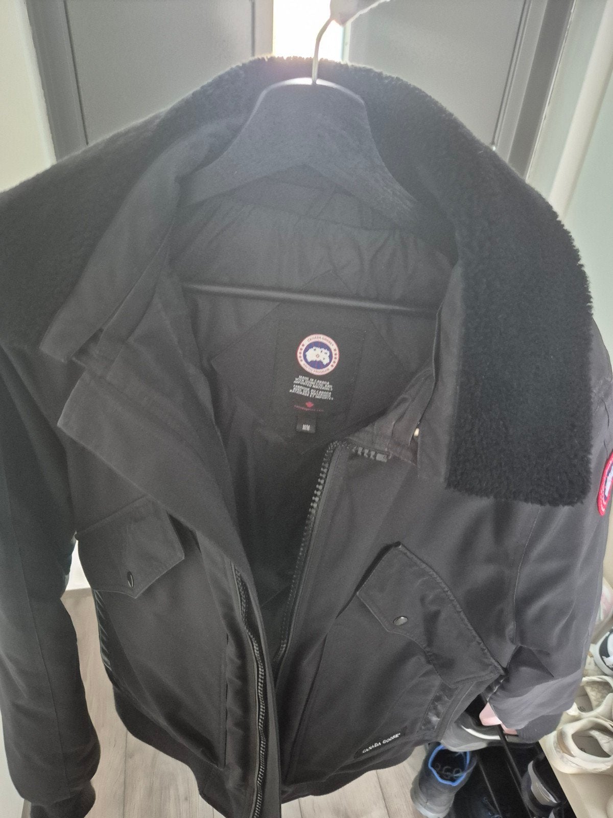 Canada Goose heren winterjas maat M, zwart, Ophalen, Maat 48/50 (M), Zwart, Canada Goose