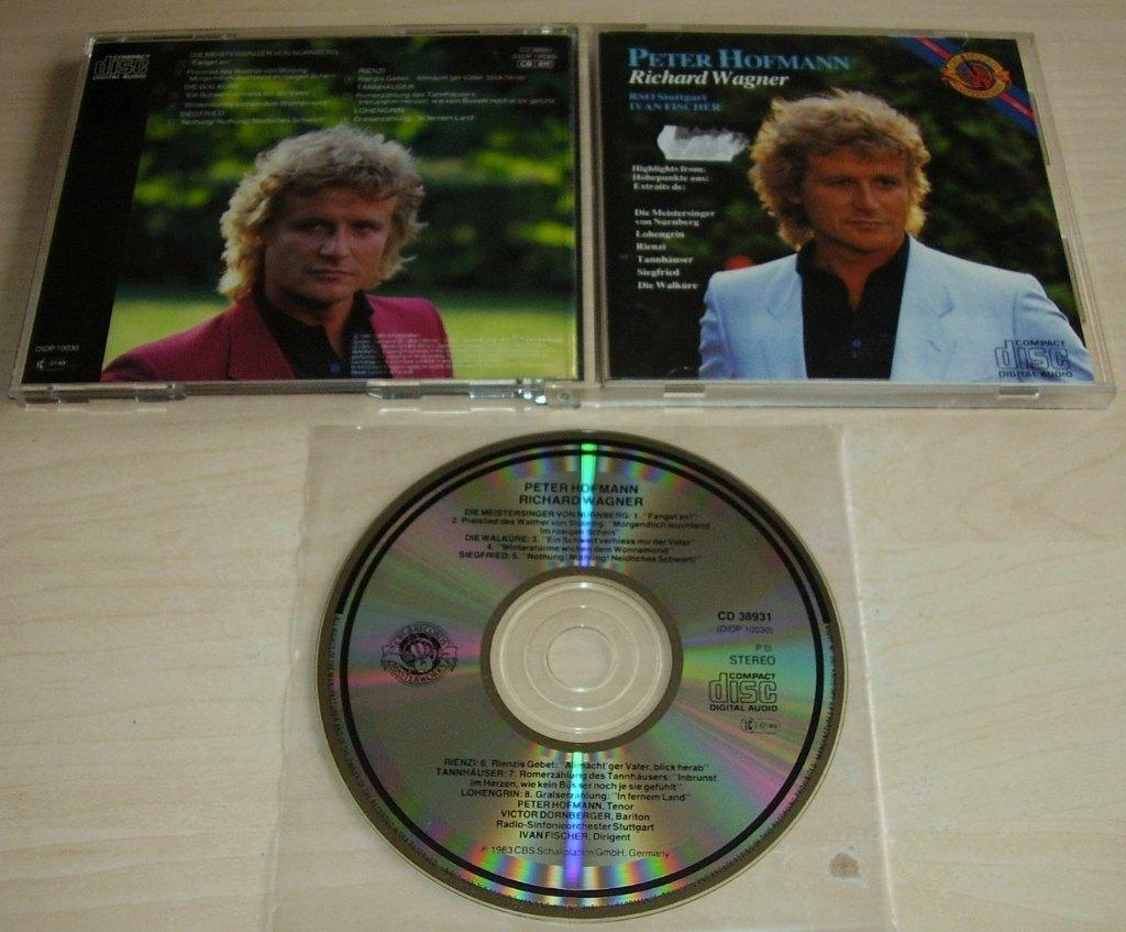 Peter Hofmann Richard Wagner Ivan Fischer CD CBS Japan/EU, Ophalen of Verzenden, Classicisme, Gebruikt, Overige typen