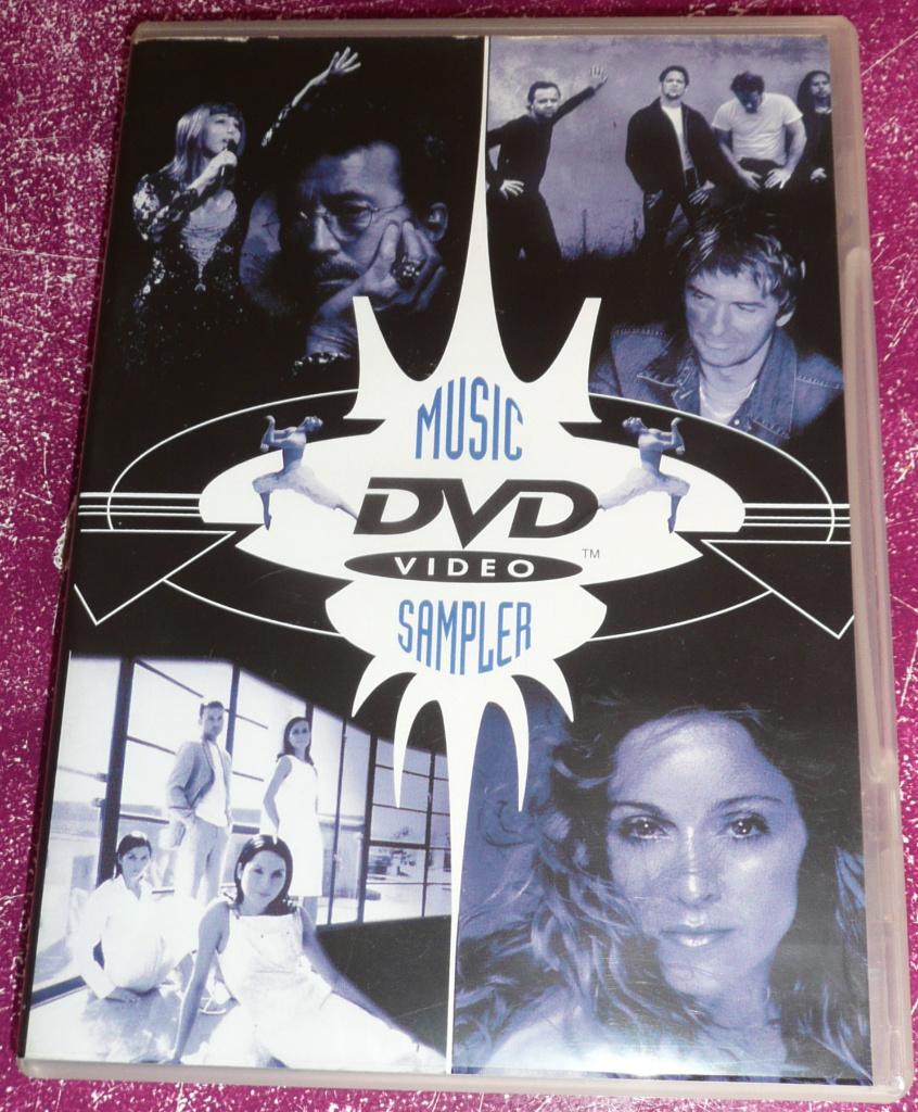 Madonna en Metallica clips promo dvd Music Sampler, Alle leeftijden, Ophalen of Verzenden, Gebruikt, Muziek en Concerten