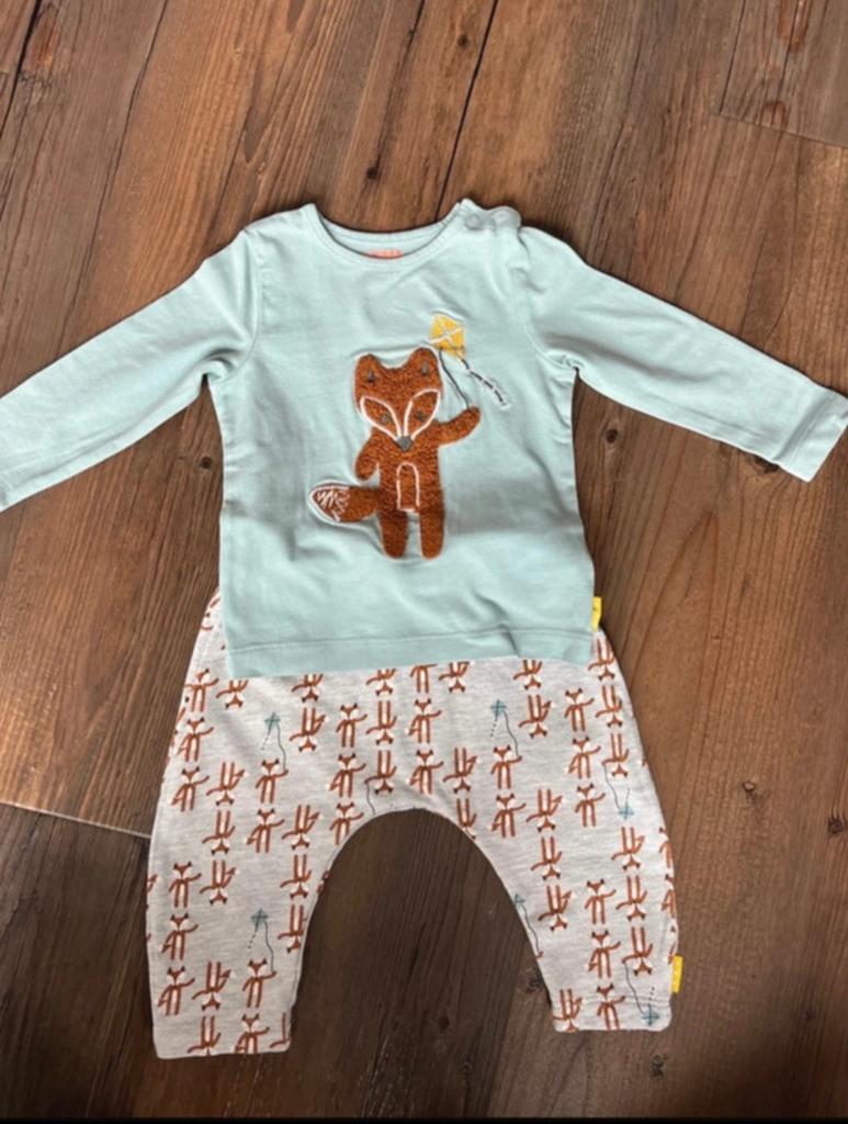 HEMA Kledingsetje Vos Maat 68, Kinderen en Baby's, Babykleding | Maat 68, Ophalen of Verzenden, Zo goed als nieuw, Jongetje of Meisje