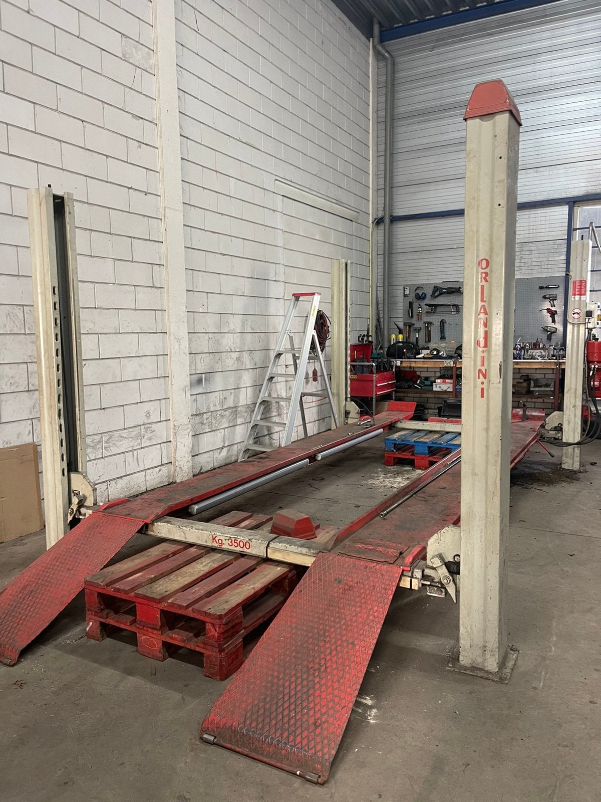 4 koloms 3,5T (orlandini), Ophalen of Verzenden, Gebruikt