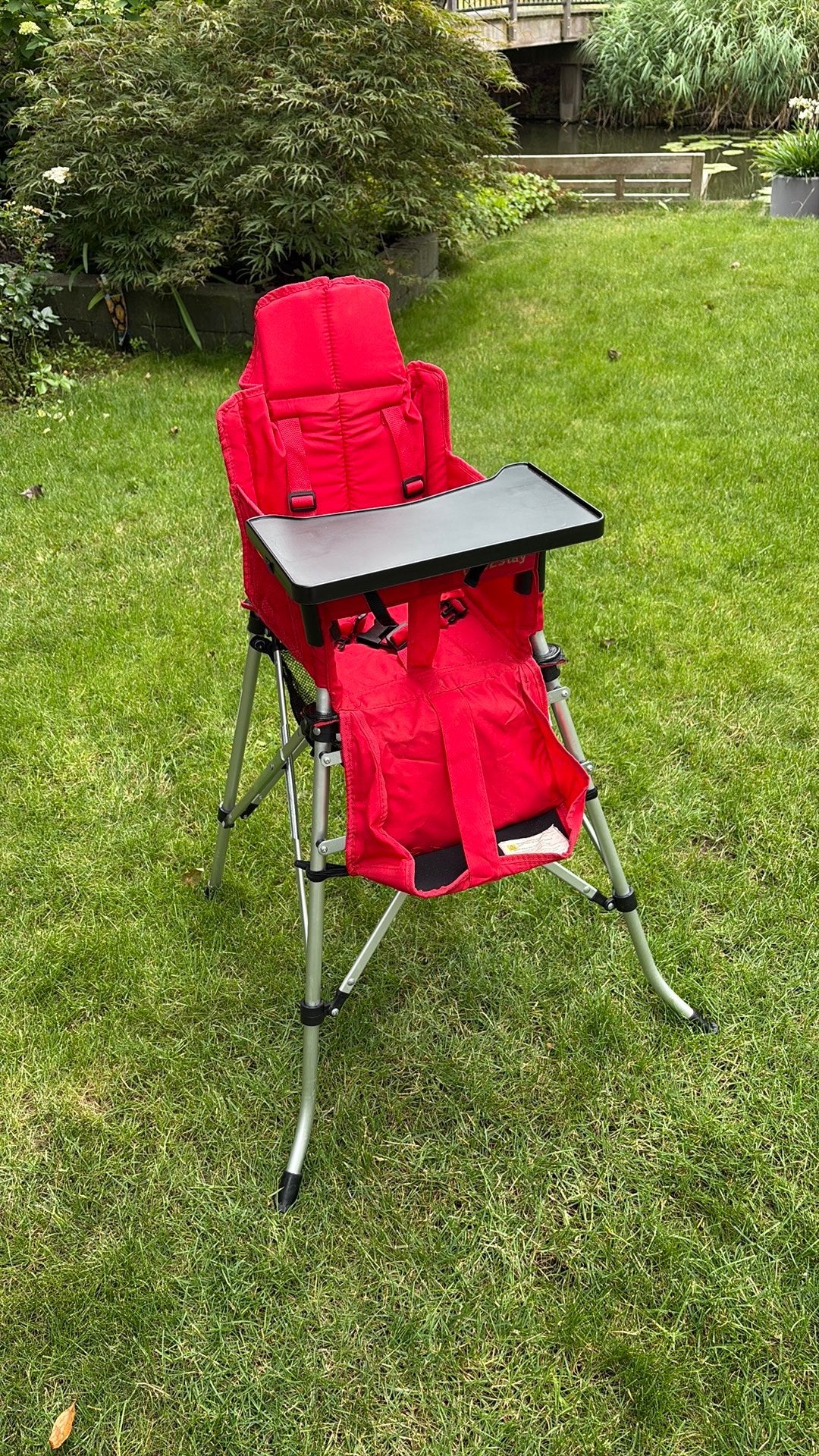 One2Stay opvouwbare hoge kinderstoel/campingstoel, Ophalen, Gebruikt, Campingstoel