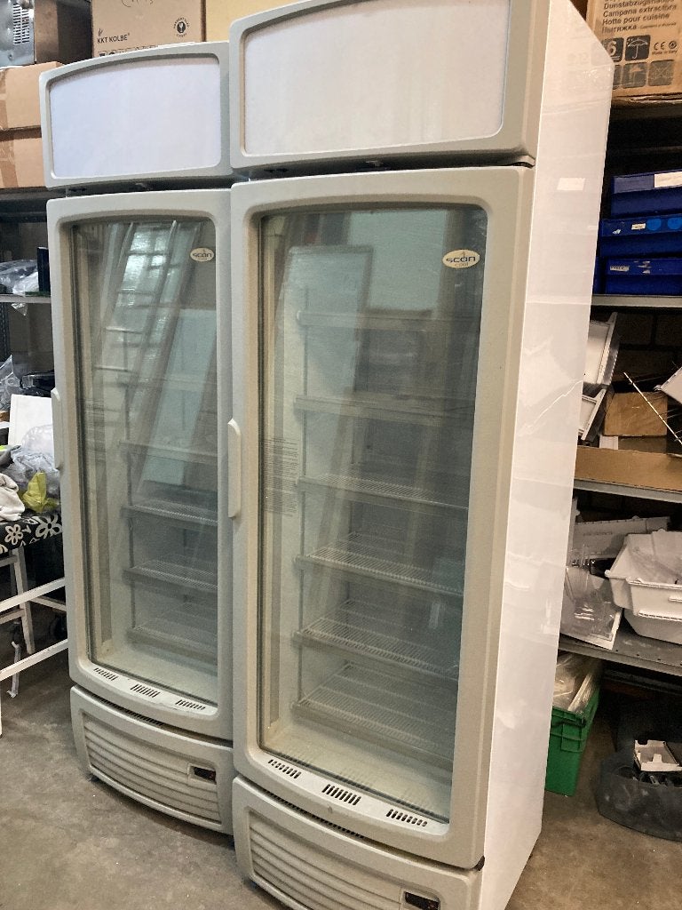 Vriesvitrine wandvriezer vrieskast Scancool KF870, Ophalen, Nieuw
