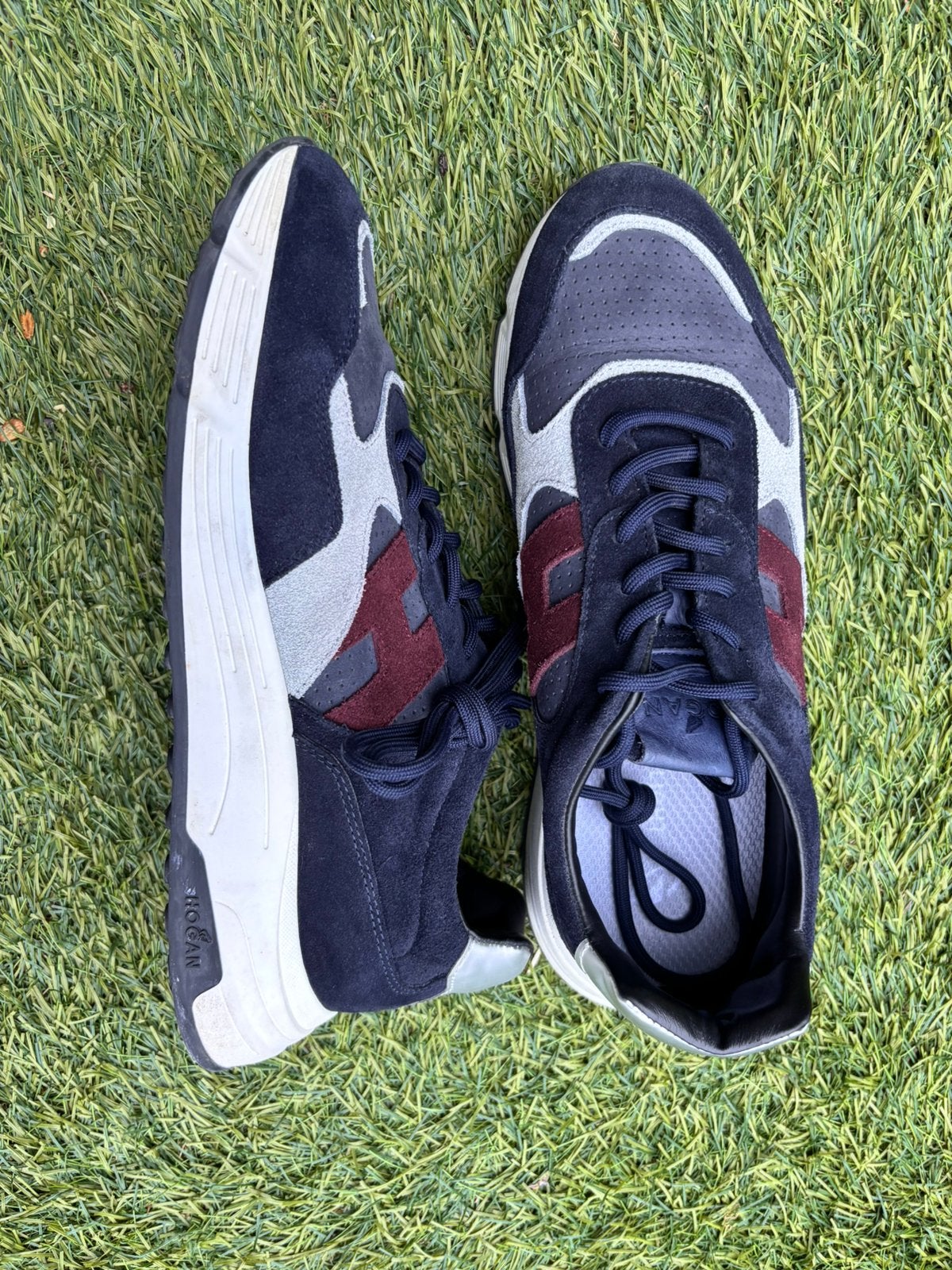 Hogan sneakers, Kleding | Heren, Ophalen of Verzenden, Zo goed als nieuw, Blauw