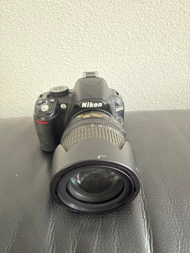 Nikon D3100 spiegelreflexcamera met 18-55mm lens, Gebruikt, Spiegelreflex, Ophalen of Verzenden, Nikon