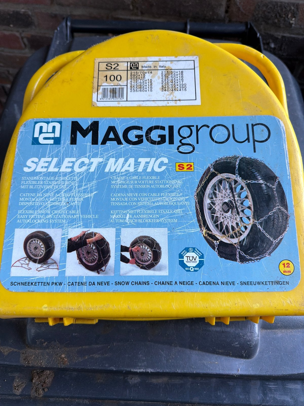 Sneeuwkettingen 2x Maggigroup Select Matic S2, Auto diversen, Ophalen, Gebruikt