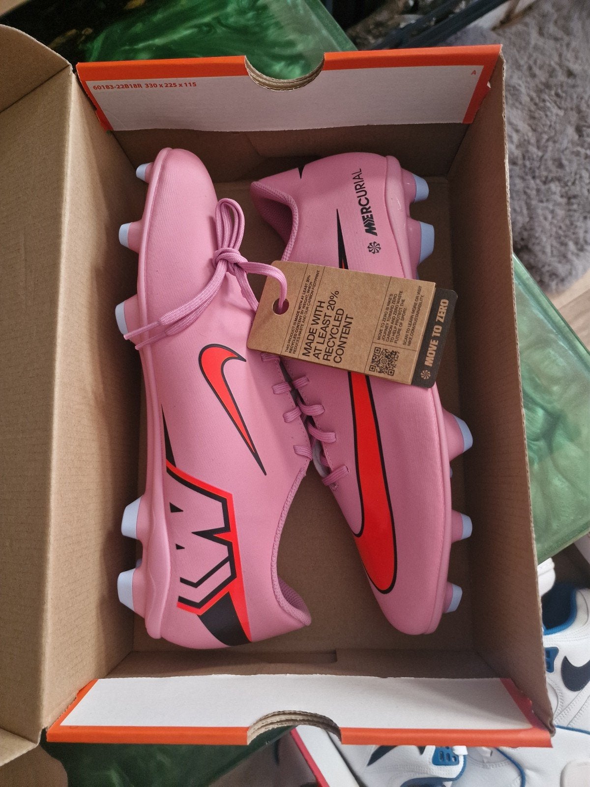 Nike Mercurial Vapor 16 Club FG/MG Voetbalschoenen Roze, Sport en Fitness, Voetbal, Ophalen of Verzenden, Nieuw, Schoenen