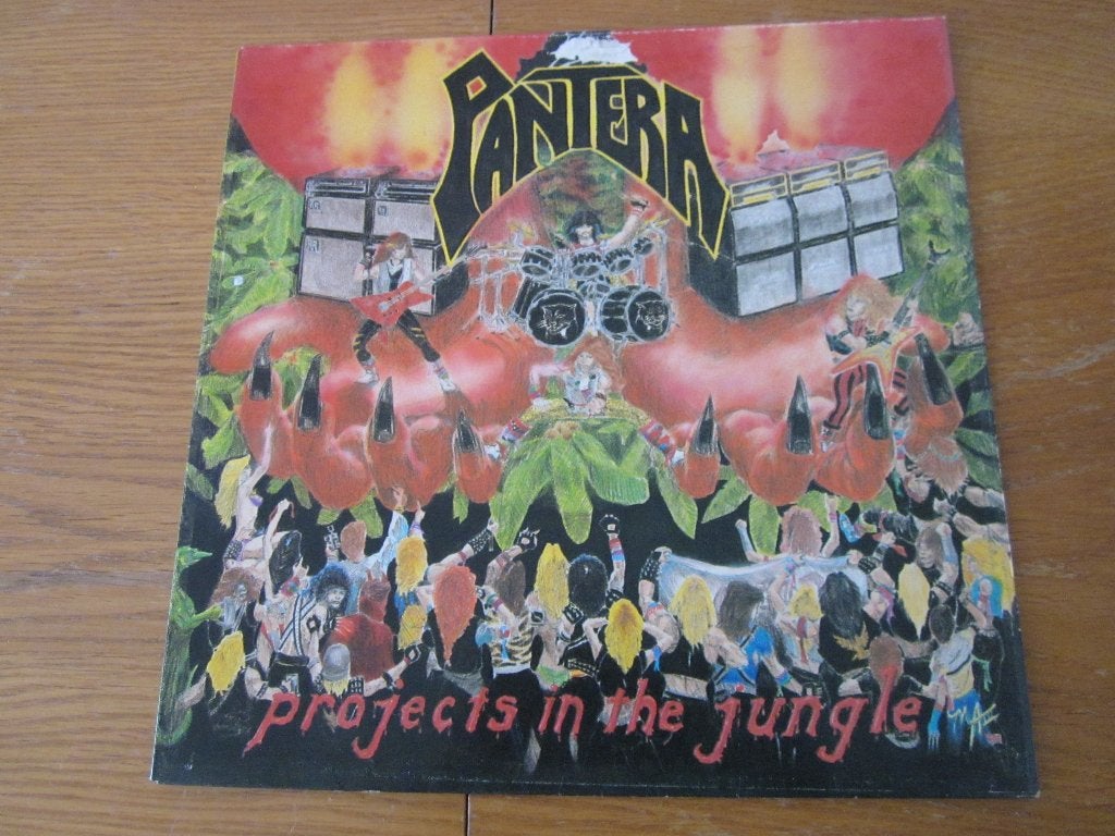 Pantera -Projects In The Jungle 1984 Metal Magic MMR 1984 LP, LP, Heavy metal, Gebruikt, Fotohoes
