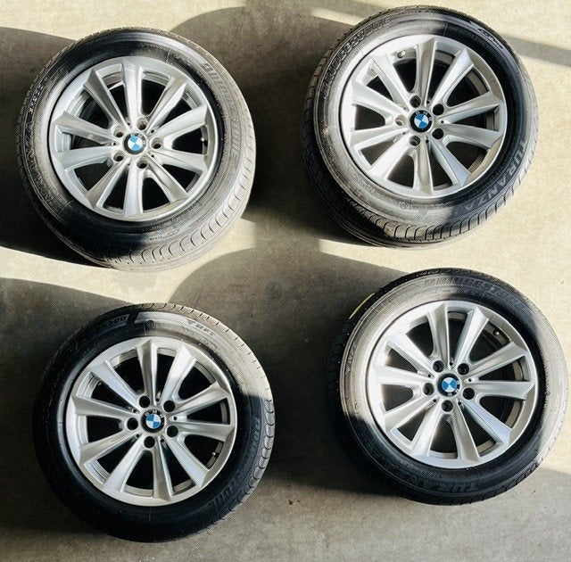 Originele BMW 5 Serie F10/F11 17” velgen + Runflat, Auto-onderdelen, Ophalen, Gebruikt, Velg(en), 17 inch