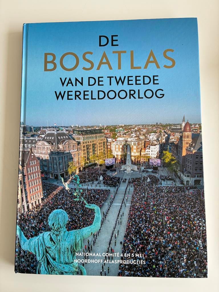 Bosatlas v.d.Tweede Wereldoorlog.Zie omschrijving., Boeken, Atlassen en Landkaarten, Ophalen, Bosatlas, Zo goed als nieuw, 1800 tot 2000