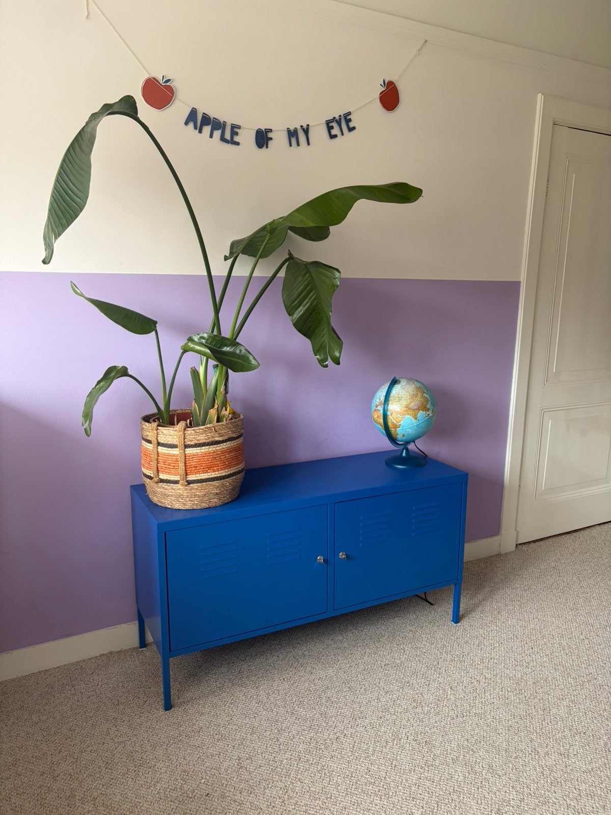 Ikea PS blauwe kast, Huis en Inrichting, Woonaccessoires | Kisten, Ophalen, Zo goed als nieuw