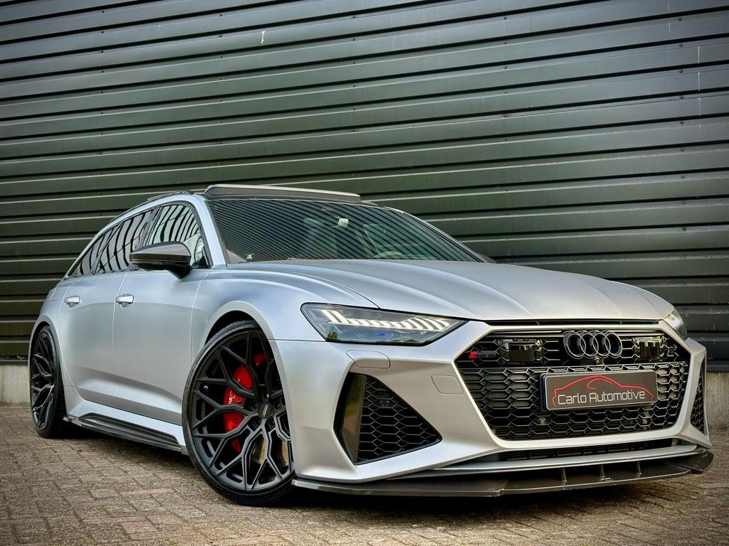 Audi RS6 ABT 740PK! URBAN DYN+|CARBON|B&O|CERAMIC VOL!, Auto's, Gebruikt, RS6, Leder, 2050 kg