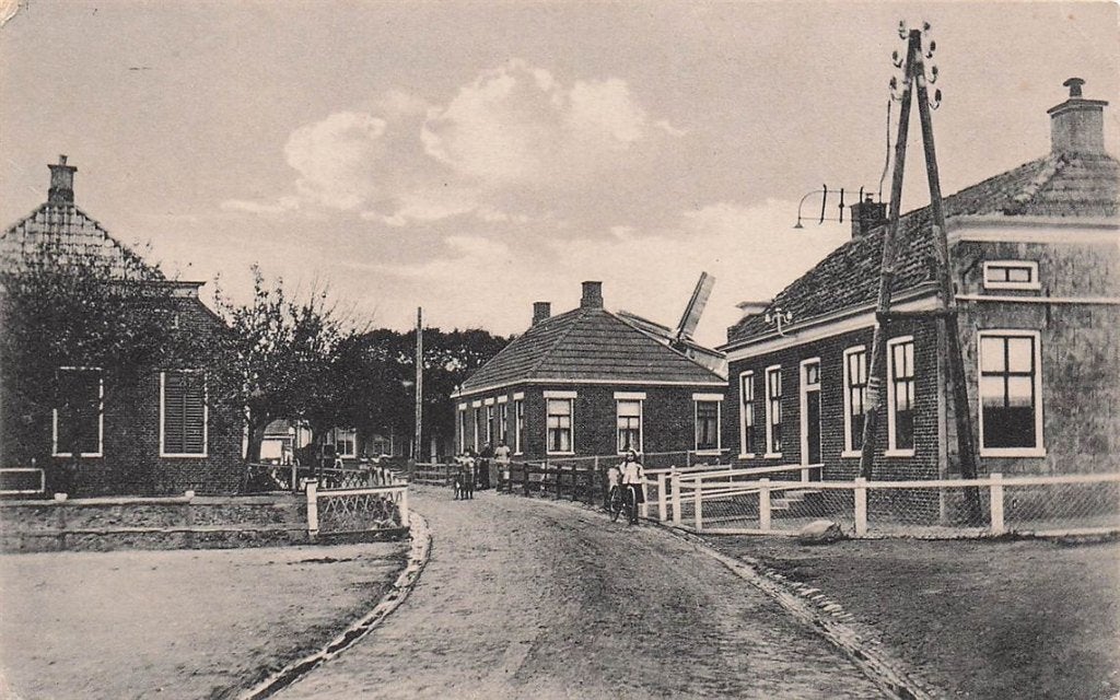 702-103-023 Hoofdstraat Houwerzijl, Verzenden, Voor 1920, Groningen