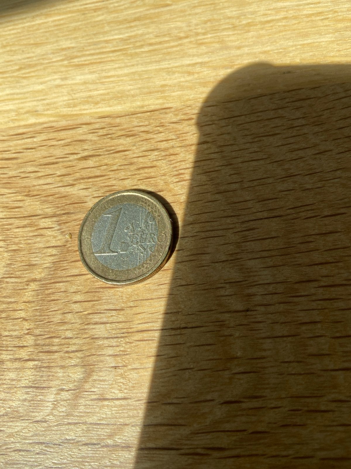 Zeldzame 1 Euro munt Italië - Vitruviusman, Postzegels en Munten, Munten | Europa | Euromunten, Ophalen, Italië, 1 euro, Losse munt