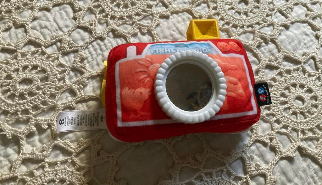 Fisher-Price Baby Camera Speeltje met Spiegel, Ophalen of Verzenden, Zo goed als nieuw, Overige typen