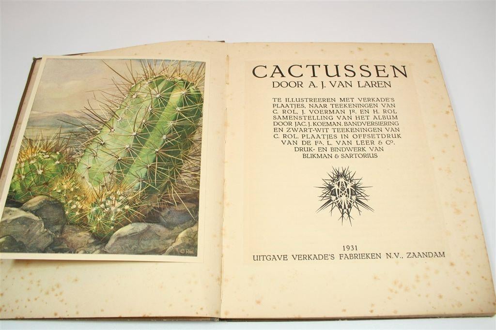 Cactussen — Verkade Album — Compleet [1931], Ophalen of Verzenden, Gelezen