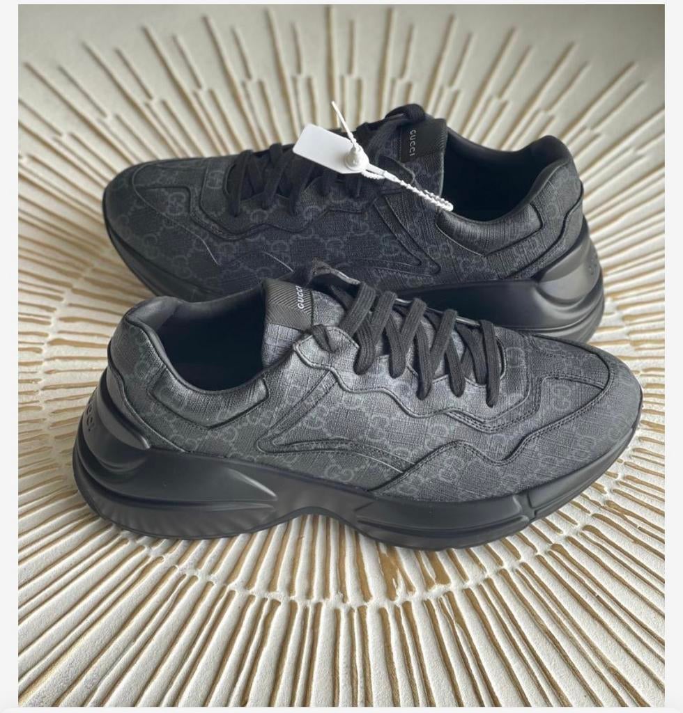 Gucci rhyton sneakers, Ophalen, Zwart, Sneakers of Gympen, Zo goed als nieuw