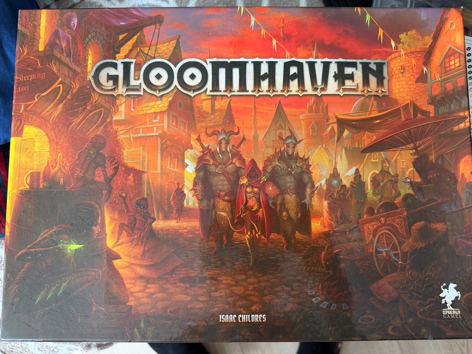 Gloomhaven - Compleet bordspel, Drie of vier spelers, Ophalen, Zo goed als nieuw
