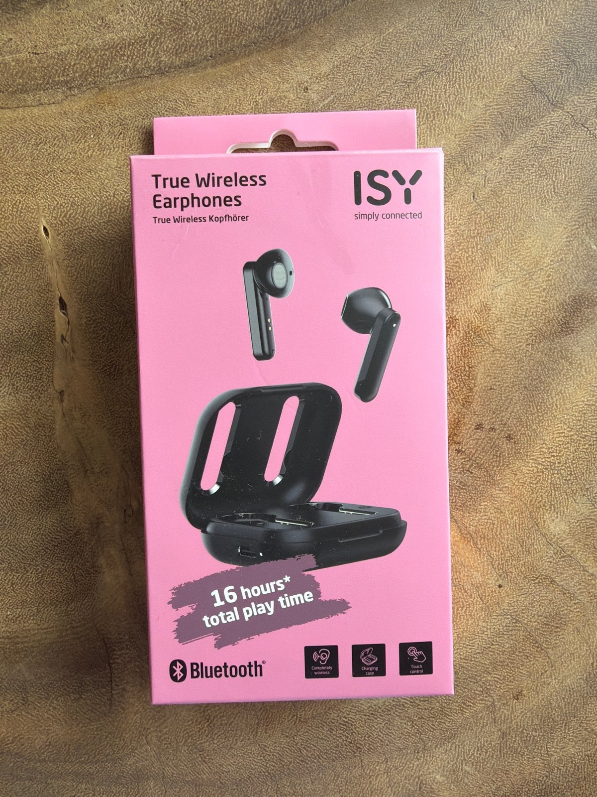ISY ITW-4000-2-BK True Wireless Earphones Zwart