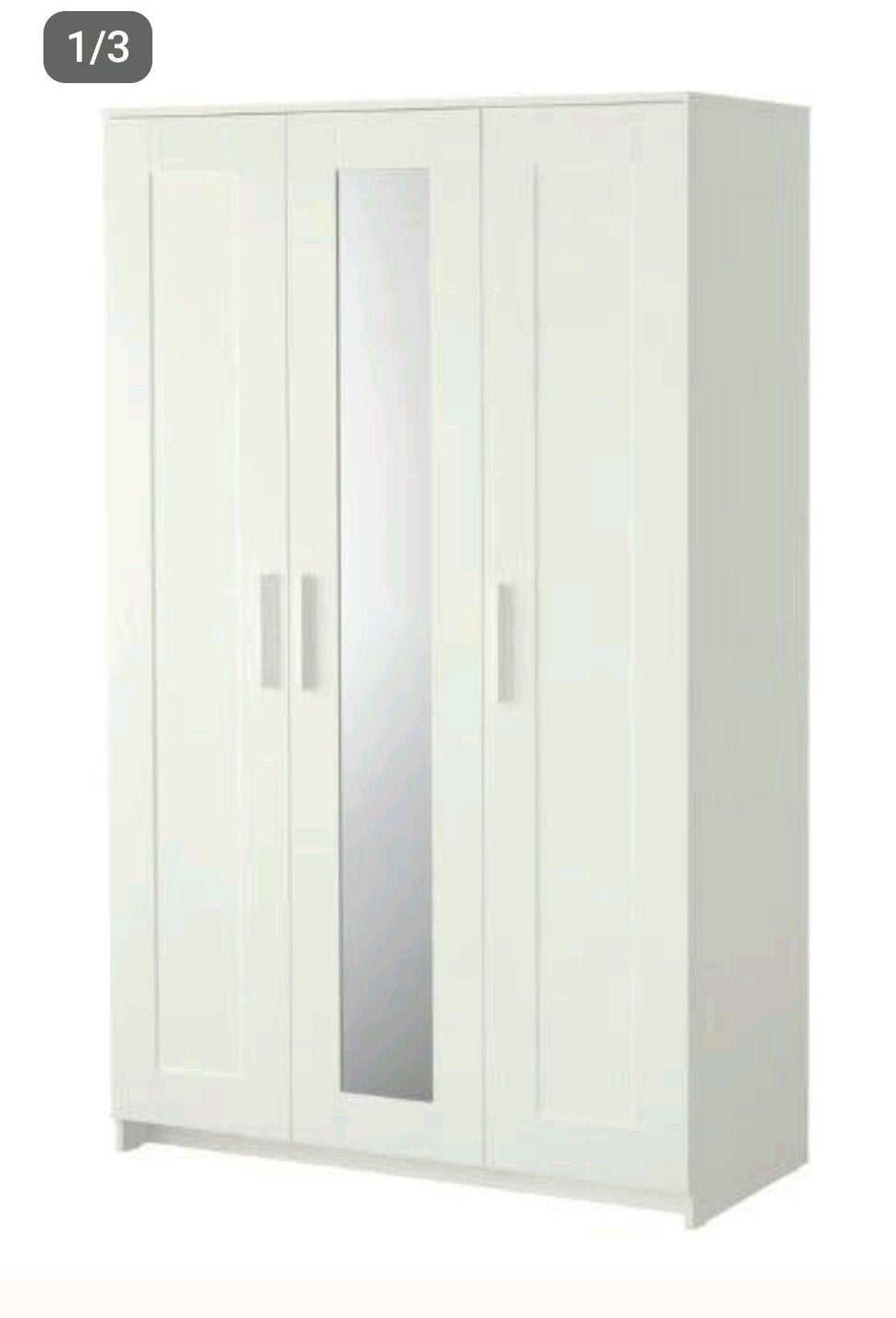 brimnes ikea kast wit hout, Huis en Inrichting, Ophalen, 25 tot 50 cm