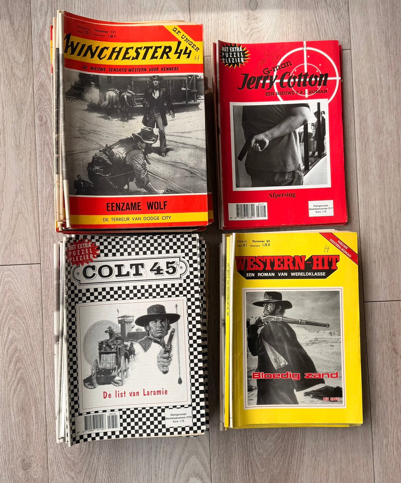 Wichester44, Colt45, Western Hit, Jerry Cotton Ruilen, Ophalen of Verzenden, Zo goed als nieuw