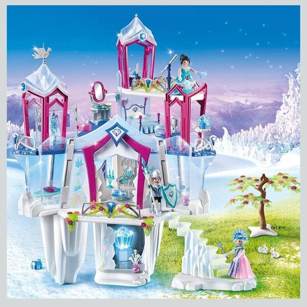 Playmobil Kristallen Kasteel met veel accessoires, Ophalen, Gebruikt, Jongen of Meisje