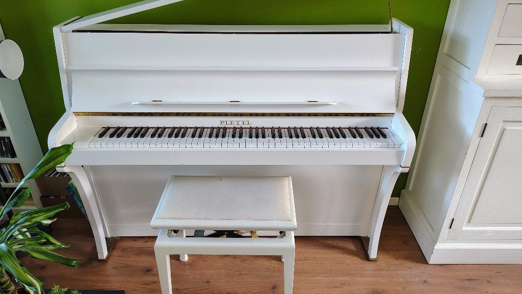 Pleyel piano, wit, Ophalen, Gebruikt, Wit, Allerwelttrost@gmail.com