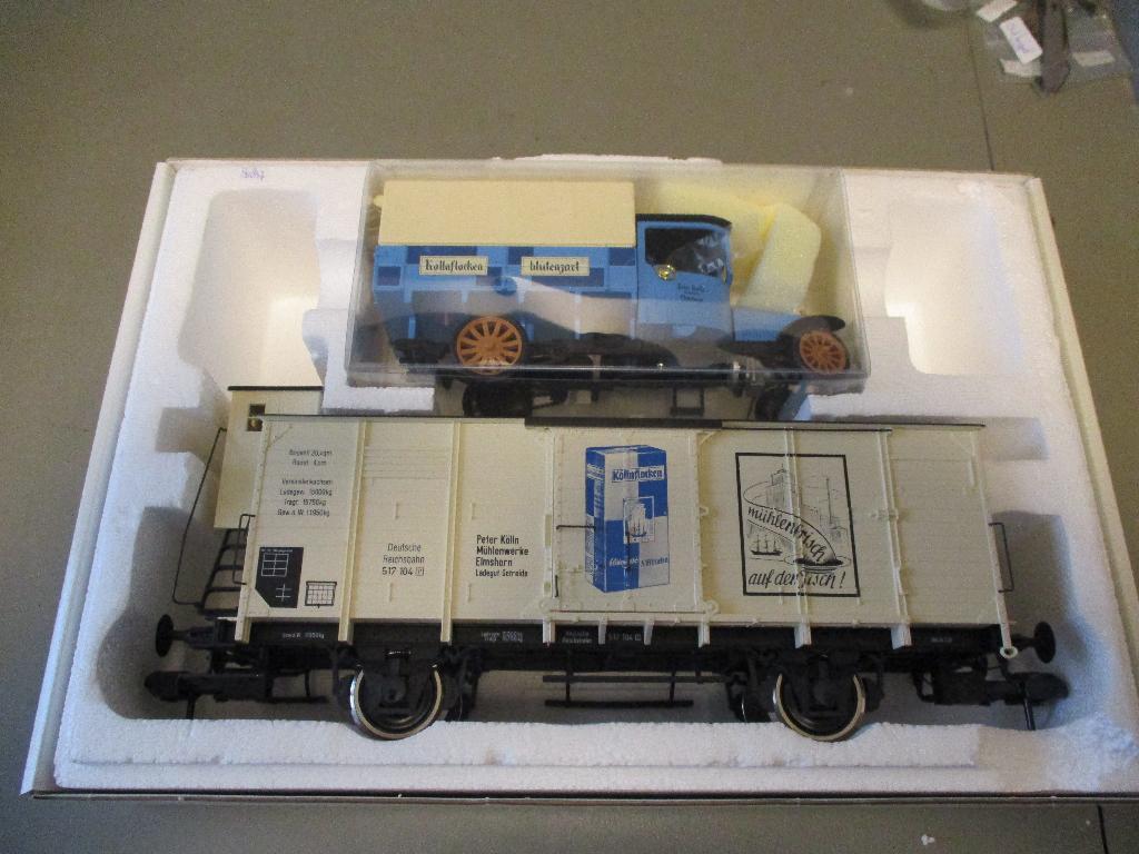 Märklin Privatwagen >Kolln Flocken< no 85837 Spoor 1, Ophalen, Gelijkstroom of Wisselstroom, Märklin, Nieuw