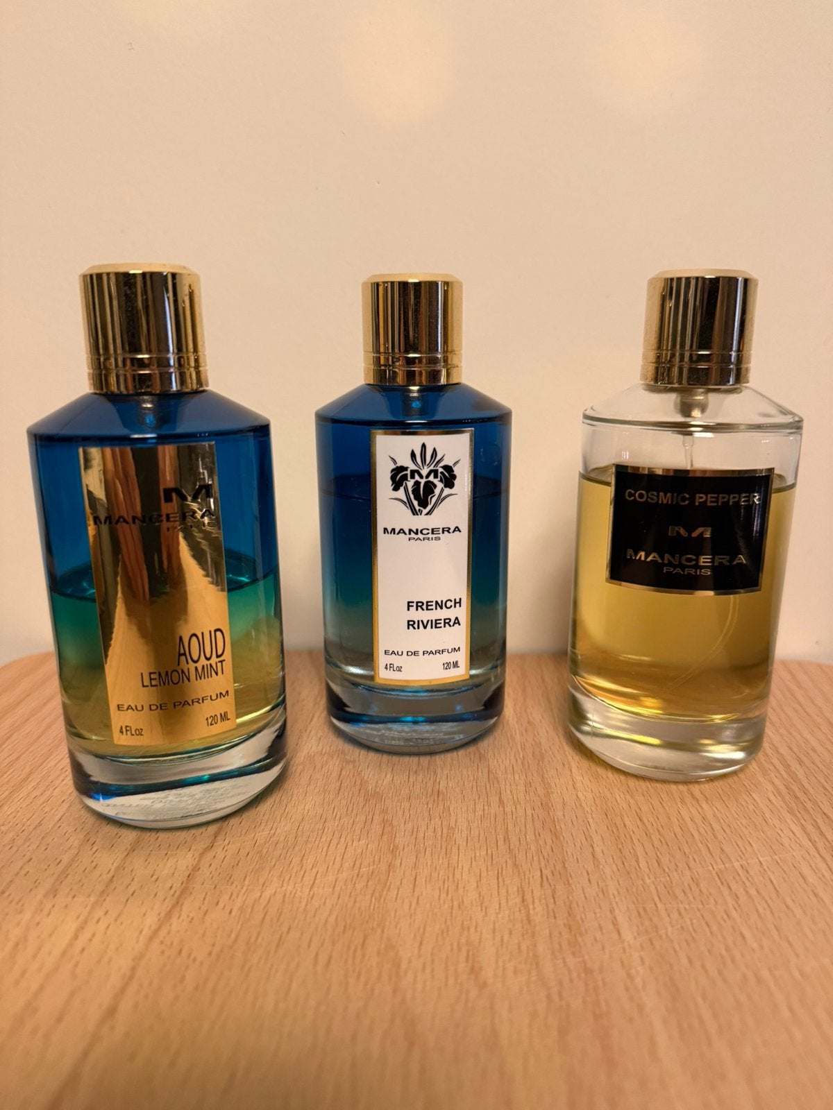 Mancera parfum (set van 3), Ophalen of Verzenden, Zo goed als nieuw