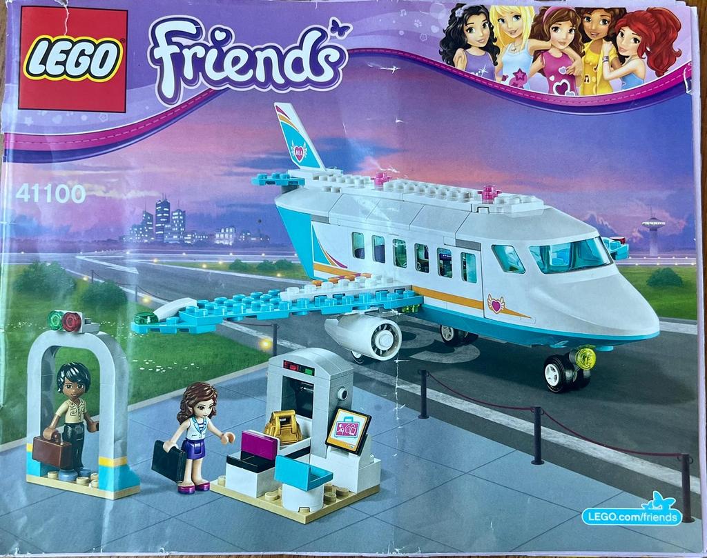 LEGO Friends 41100 Heartlake Privévliegtuig, Lego, Friends, Ophalen of Verzenden, Zo goed als nieuw