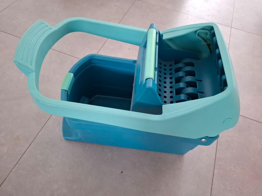 Dweilemmer met uitwringer - Blauw/Turquoise, Ophalen, Dweilemmer, -bak, of -wagen