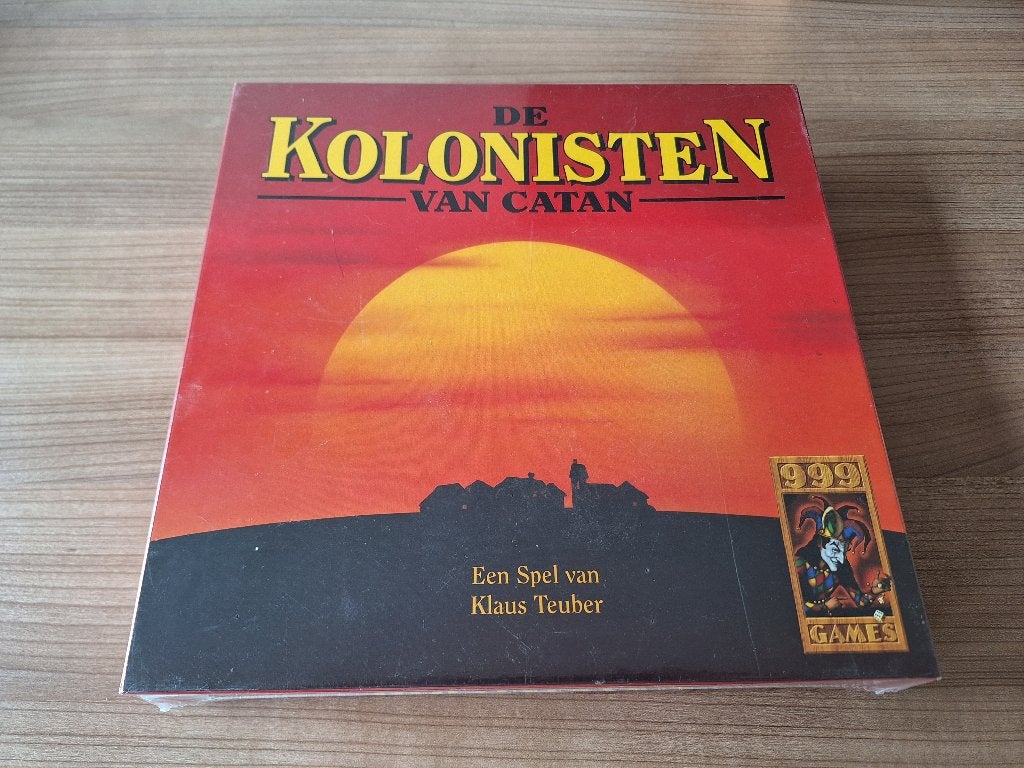 NIEUW IN FOLIE!! Kolonisten van Catan Basisspel Hout, Drie of vier spelers, Ophalen of Verzenden, Nieuw