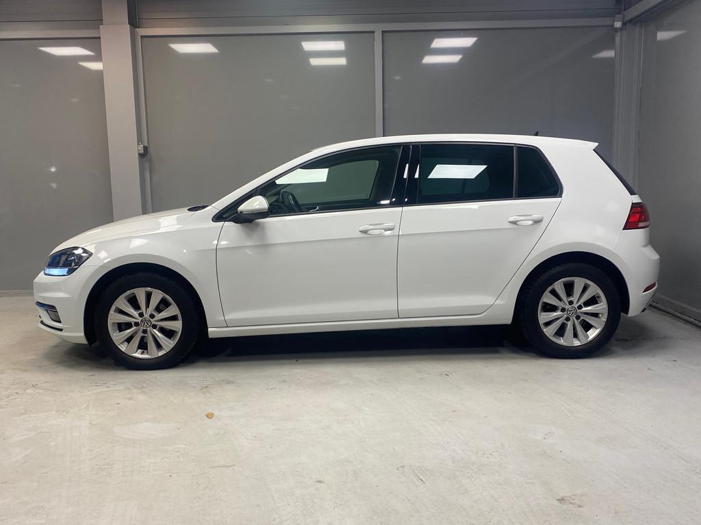 Volkswagen Golf 1.0 TSI Comfortline | CLIMA | CRUISE | NAVI, Stof, Gebruikt, Wit, Origineel Nederlands