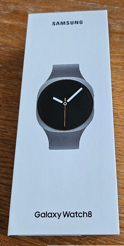 Galaxy Watch 8 nieuw in doos en gesealed, Hoogte, Zwart, Nieuw, Ophalen of Verzenden