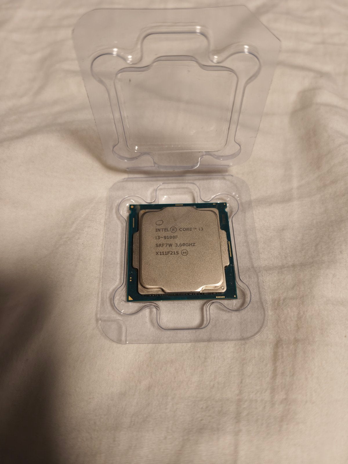 Intel I3 9100F CPU, Computers en Software, Processors, Ophalen, LGA 1151, 4-core, Zo goed als nieuw