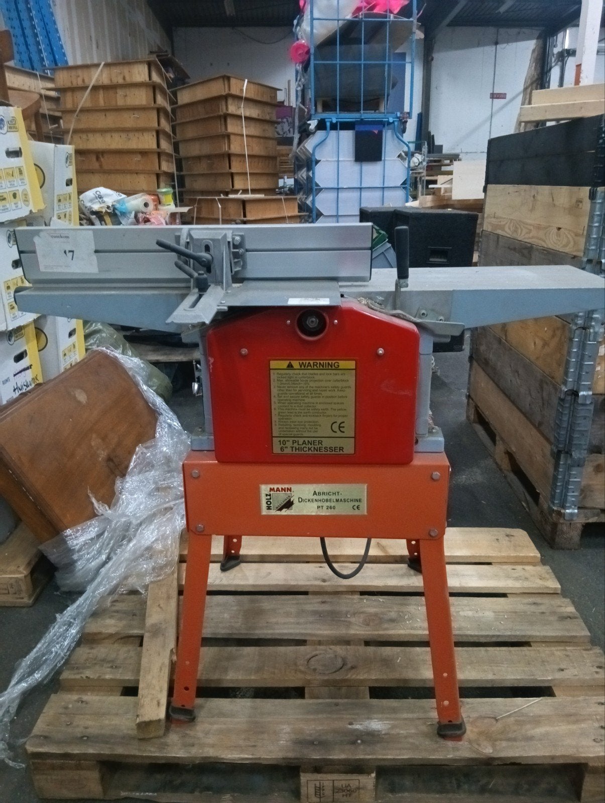 Holzmann 400v vandiktebankje, Doe-het-zelf en Verbouw, Ophalen of Verzenden, Gebruikt