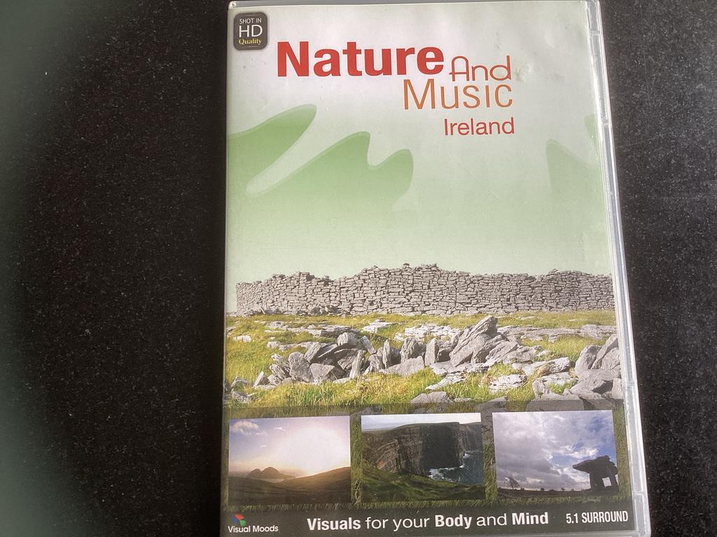 Nature And Music Ireland DVD in mooi smal doosje., Alle leeftijden, Ophalen of Verzenden, Gebruikt