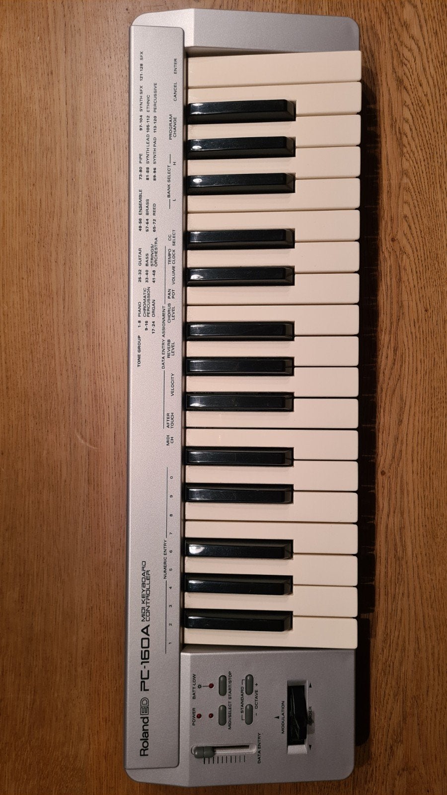 Roland PC-160A Midi keyboard controller, Muziek en Instrumenten, Ophalen of Verzenden