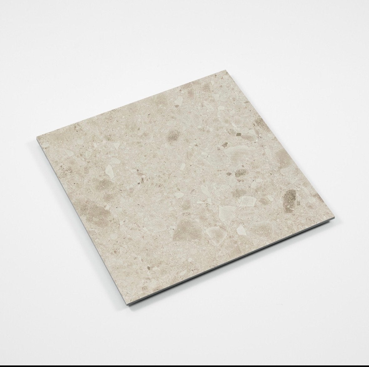 G-Stone Terrazzo Zand Vloer- & Wandtegel 90x90 R10, Ophalen, 60 cm of meer, Keramiek, Nieuw