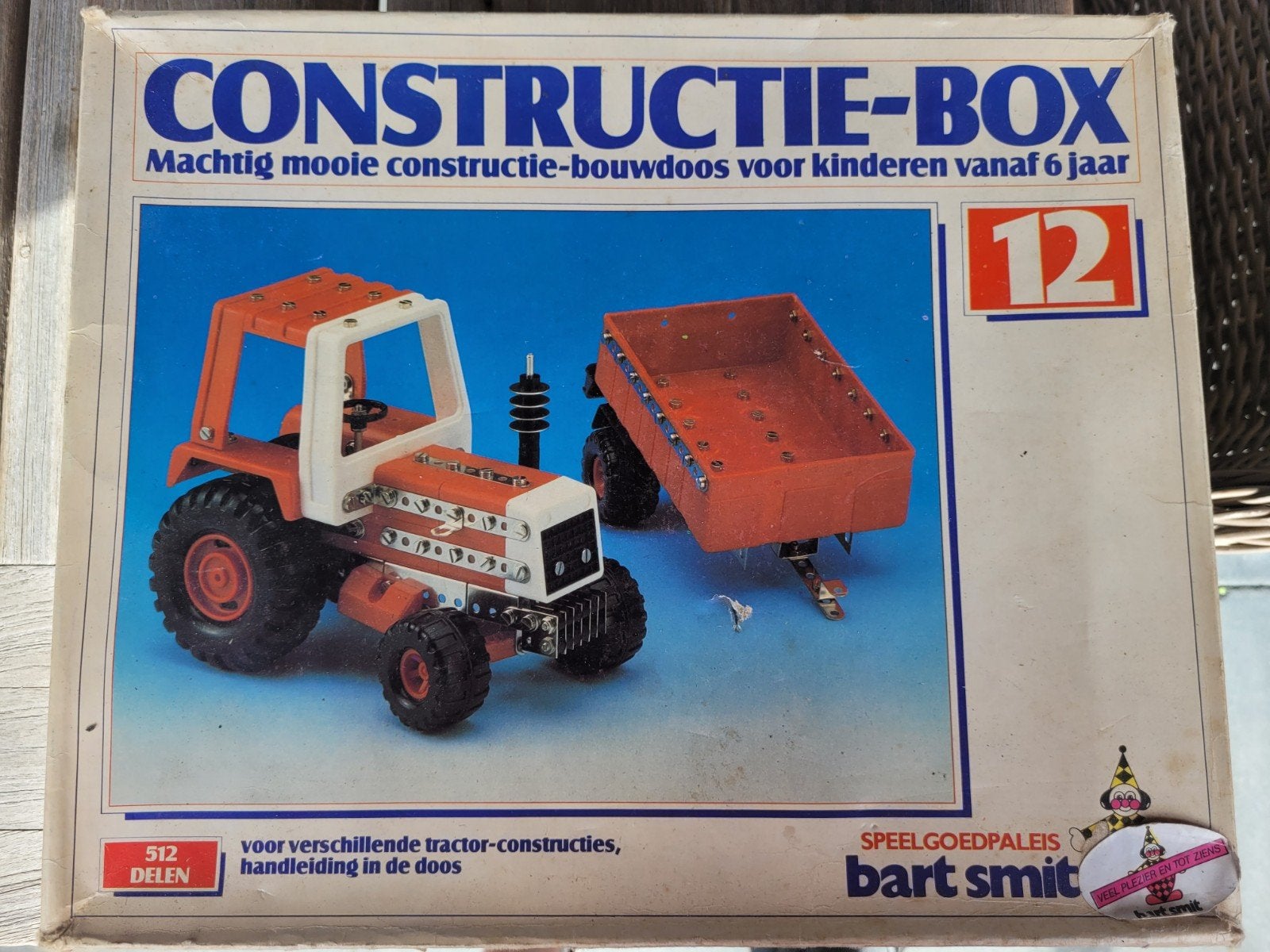 Constructie-Box Bart Smit Tractor Bouwdoos C12, Ophalen of Verzenden