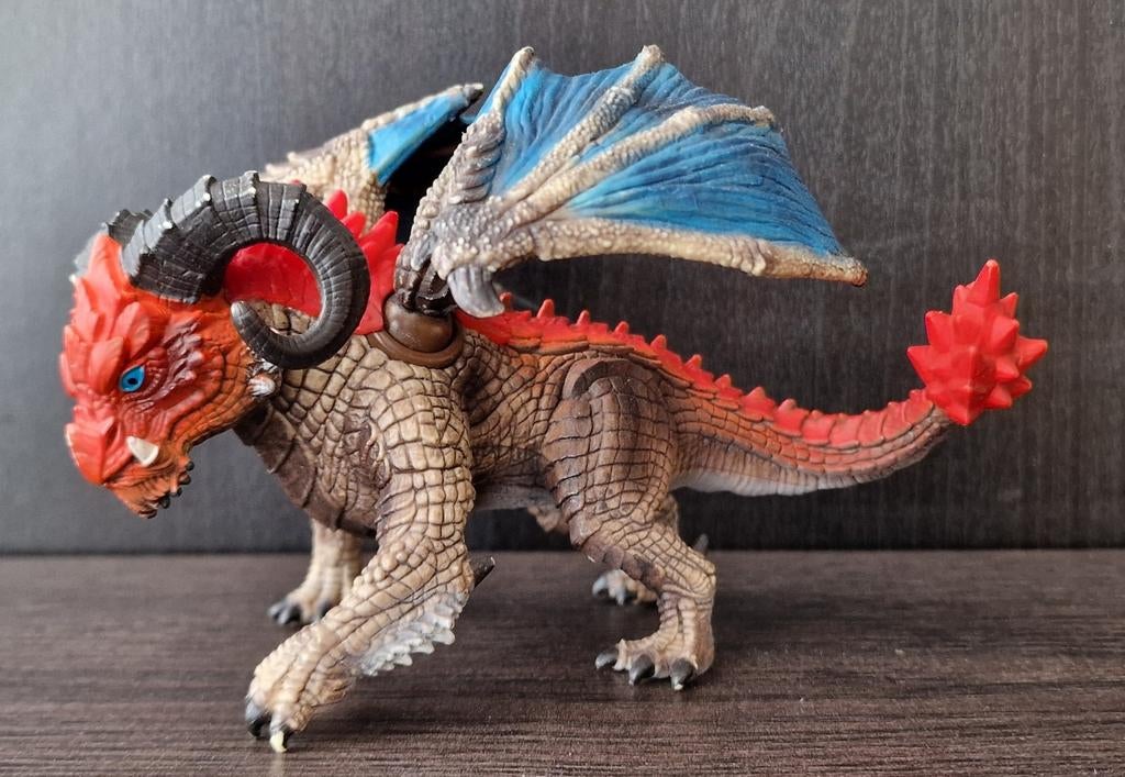 Schleich Eldrador Rambok Draak - 2014, Kinderen en Baby's, Speelgoed | Actiefiguren, Ophalen of Verzenden, Gebruikt